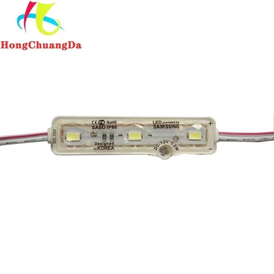 Module simple de la couleur IP65 LED de module d'injection de SMD 5730 65*15mm LED